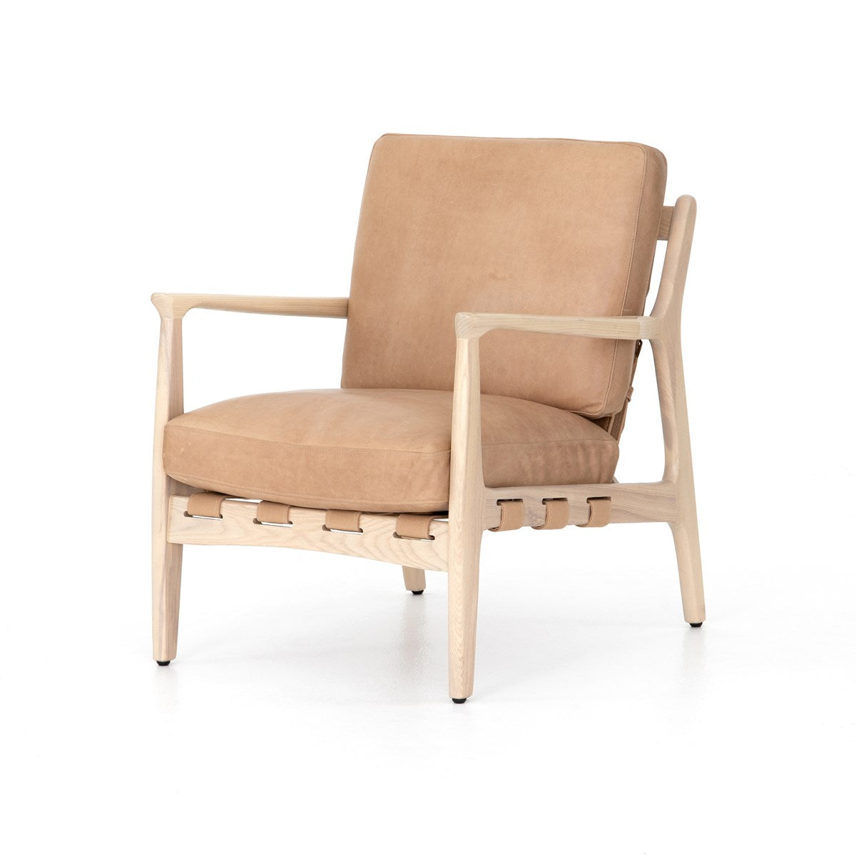 Silas Chair Sahara TanLounge Chair Four Hands  Sahara Tan   Four Hands, Burke Decor, Mid Century Modern Furniture, Old Bones Furniture Company, Old Bones Co, Modern Mid Century, Designer Furniture, https://www.oldbonesco.com/