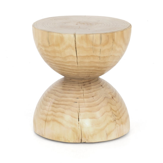 Load image into Gallery viewer, Aliza End Table Natural PineEnd Tables Four Hands  Natural Pine   Four Hands, Burke Decor, Mid Century Modern Furniture, Old Bones Furniture Company, Old Bones Co, Modern Mid Century, Designer Furniture, https://www.oldbonesco.com/
