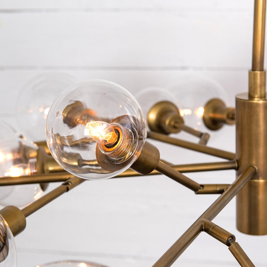 Pellman Chandelier LIGHTING Four Hands     Four Hands, Burke Decor, Mid Century Modern Furniture, Old Bones Furniture Company, Old Bones Co, Modern Mid Century, Designer Furniture, https://www.oldbonesco.com/