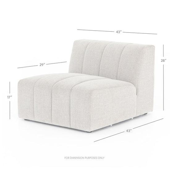 Langham Channeled Sectional Pieces Sectional Sofa Four Hands     Four Hands, Burke Decor, Mid Century Modern Furniture, Old Bones Furniture Company, Old Bones Co, Modern Mid Century, Designer Furniture, https://www.oldbonesco.com/