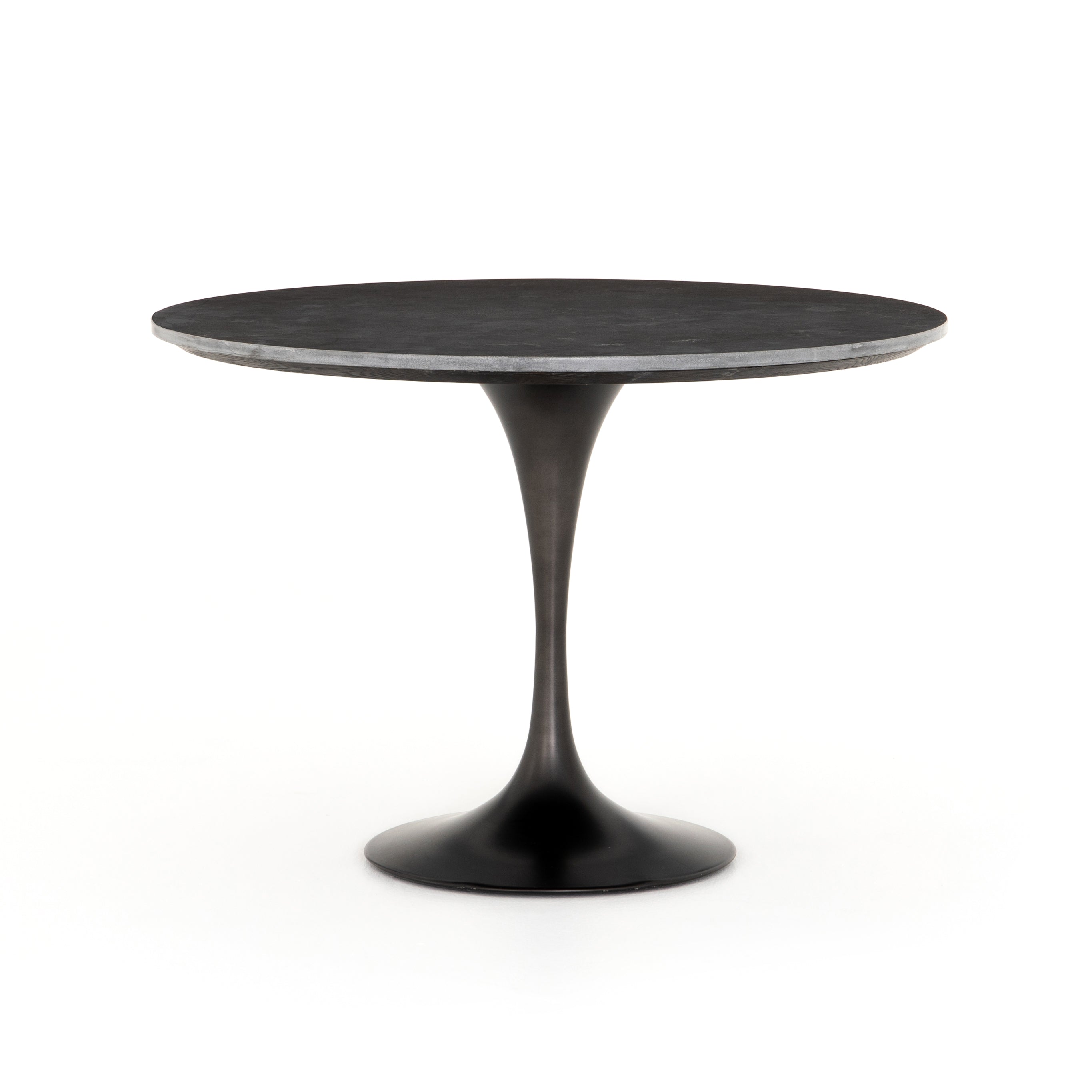 Powell Dining Table 42" / BluestoneDining Table Four Hands  42" Bluestone  Four Hands, Mid Century Modern Furniture, Old Bones Furniture Company, Old Bones Co, Modern Mid Century, Designer Furniture, https://www.oldbonesco.com/