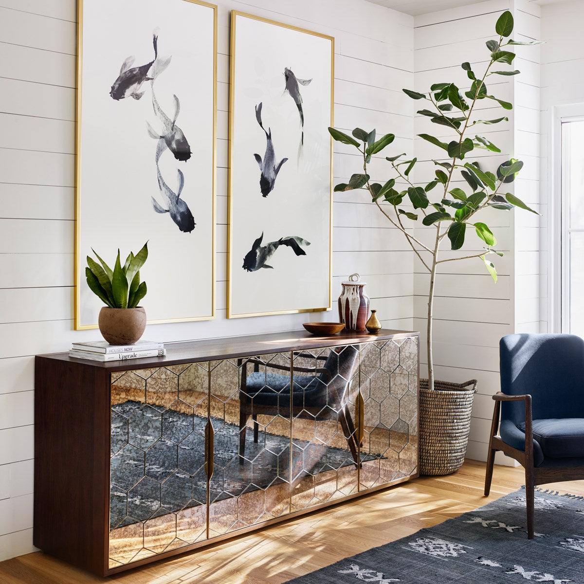 Cybil Sideboard-Dark Walnut Sideboard Four Hands     Four Hands, Burke Decor, Mid Century Modern Furniture, Old Bones Furniture Company, Old Bones Co, Modern Mid Century, Designer Furniture, https://www.oldbonesco.com/