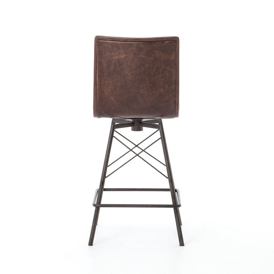 Diaw Bar + Counter Stool Stool Four Hands     Four Hands, Burke Decor, Mid Century Modern Furniture, Old Bones Furniture Company, Old Bones Co, Modern Mid Century, Designer Furniture, https://www.oldbonesco.com/