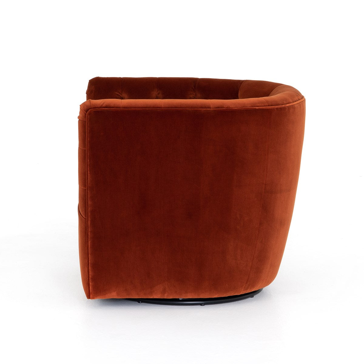Hanover Swivel Chair-Sapphire Rust Chair Four Hands     Four Hands, Burke Decor, Mid Century Modern Furniture, Old Bones Furniture Company, Old Bones Co, Modern Mid Century, Designer Furniture, https://www.oldbonesco.com/