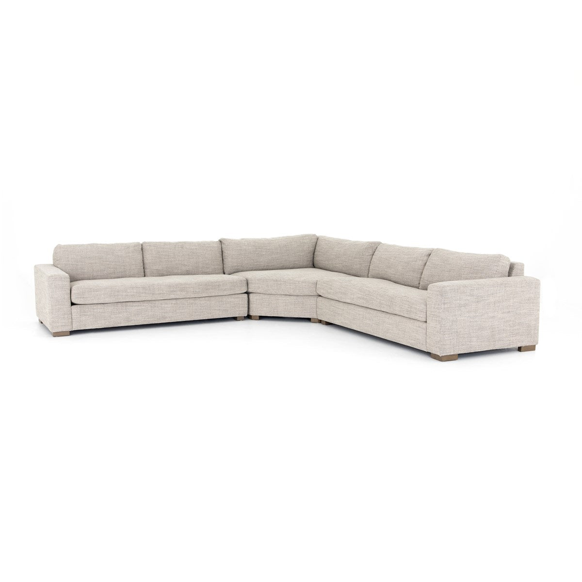 Boone 3-Piece Sectional LargeSectional Sofa Four Hands  Large   Four Hands, Burke Decor, Mid Century Modern Furniture, Old Bones Furniture Company, Old Bones Co, Modern Mid Century, Designer Furniture, https://www.oldbonesco.com/