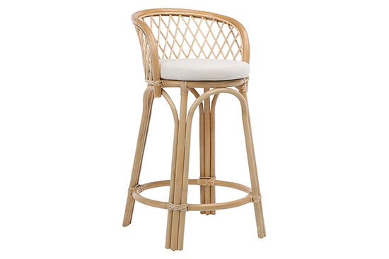 Load image into Gallery viewer, Ziad Counter Stool Counter Stool Dovetail     Four Hands, Mid Century Modern Furniture, Old Bones Furniture Company, Old Bones Co, Modern Mid Century, Designer Furniture, https://www.oldbonesco.com/
