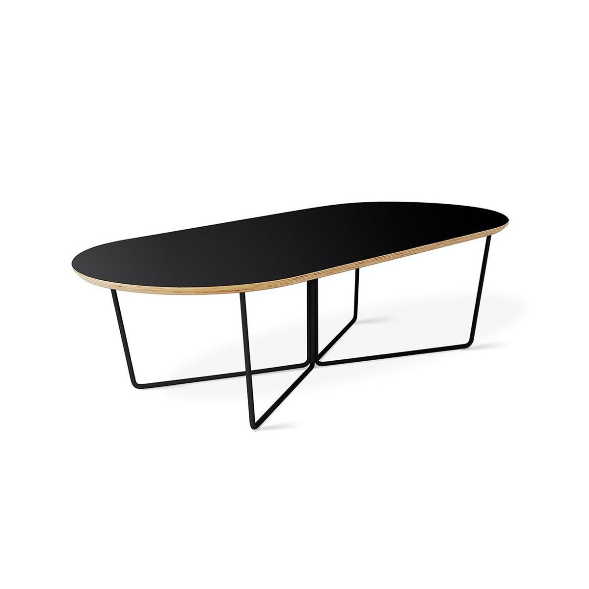 Array Coffee Table Oval BlackCoffee Table Gus*  Black   Four Hands, Burke Decor, Mid Century Modern Furniture, Old Bones Furniture Company, Old Bones Co, Modern Mid Century, Designer Furniture, https://www.oldbonesco.com/