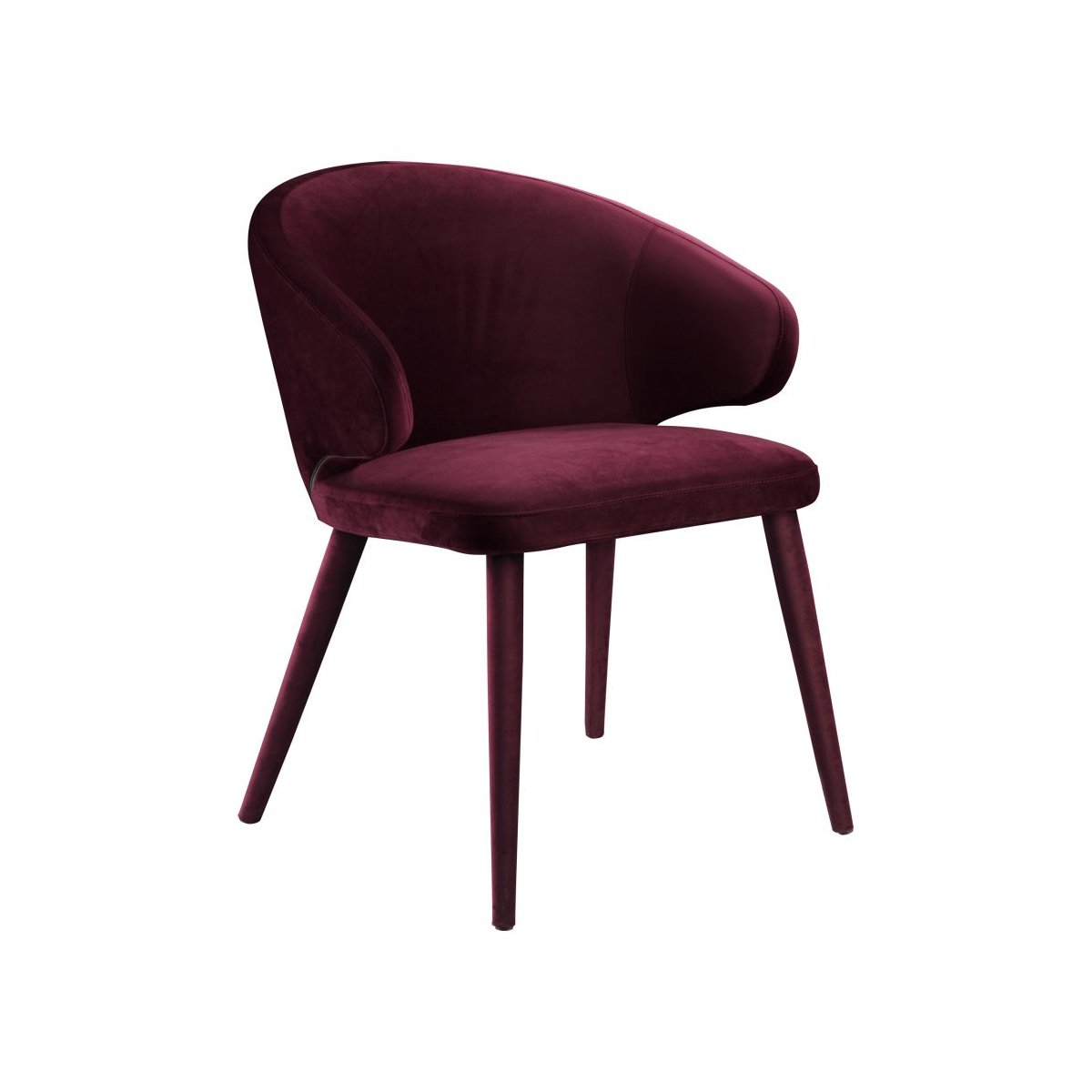 Load image into Gallery viewer, Stewart Dining Chair Purple Dining Chairs Moe&amp;#39;s     Four Hands, Burke Decor, Mid Century Modern Furniture, Old Bones Furniture Company, Old Bones Co, Modern Mid Century, Designer Furniture, https://www.oldbonesco.com/

