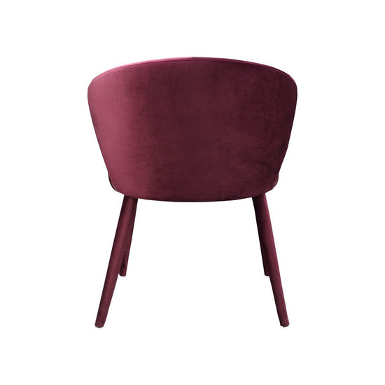 Load image into Gallery viewer, Stewart Dining Chair Purple Dining Chairs Moe&amp;#39;s     Four Hands, Burke Decor, Mid Century Modern Furniture, Old Bones Furniture Company, Old Bones Co, Modern Mid Century, Designer Furniture, https://www.oldbonesco.com/
