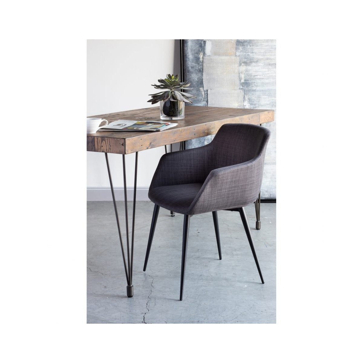 Ronda Arm Chair-M2 Dining Chairs Moe's     Four Hands, Burke Decor, Mid Century Modern Furniture, Old Bones Furniture Company, Old Bones Co, Modern Mid Century, Designer Furniture, https://www.oldbonesco.com/