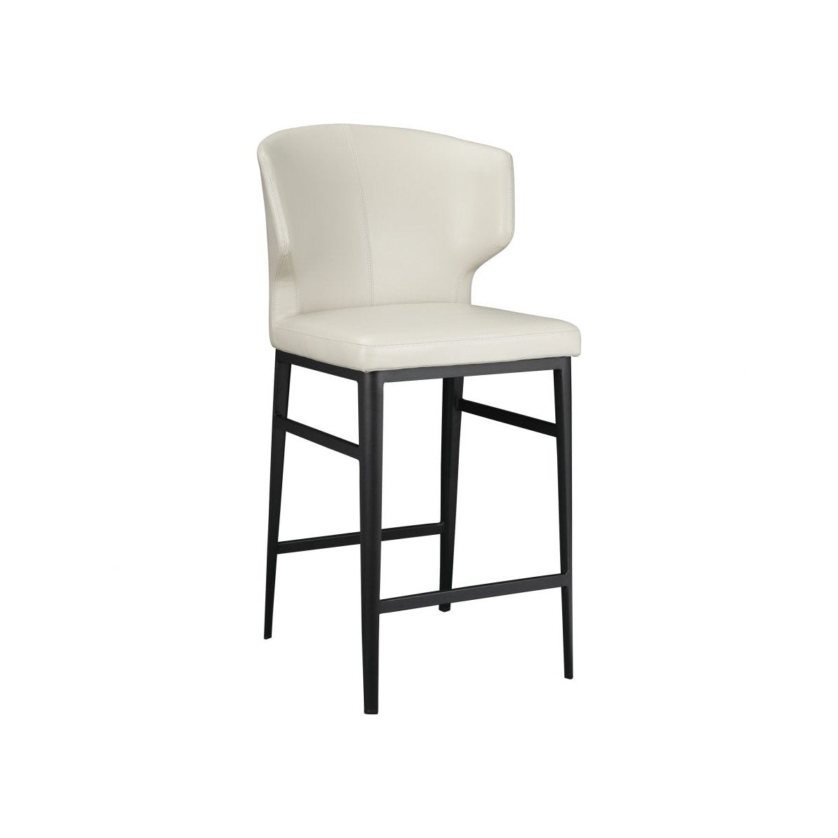 Load image into Gallery viewer, Delaney Counter Stool BeigeCounter Stools Moe&amp;#39;s  Beige   Four Hands, Burke Decor, Mid Century Modern Furniture, Old Bones Furniture Company, Old Bones Co, Modern Mid Century, Designer Furniture, https://www.oldbonesco.com/
