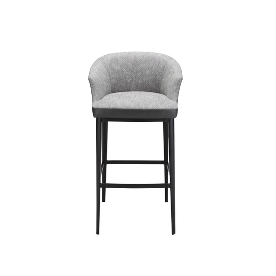 Beckett Bar Stool Grey GreyBarstool Moe's  Grey   Four Hands, Burke Decor, Mid Century Modern Furniture, Old Bones Furniture Company, Old Bones Co, Modern Mid Century, Designer Furniture, https://www.oldbonesco.com/