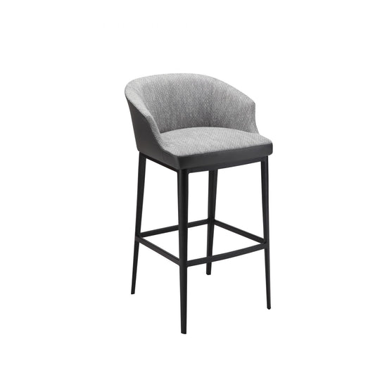 Beckett Bar Stool Grey Barstool Moe's     Four Hands, Burke Decor, Mid Century Modern Furniture, Old Bones Furniture Company, Old Bones Co, Modern Mid Century, Designer Furniture, https://www.oldbonesco.com/