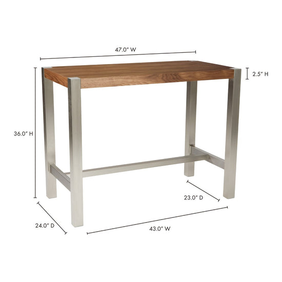 Load image into Gallery viewer, Riva Counter table Counter Tables Moe&amp;#39;s     Four Hands, Burke Decor, Mid Century Modern Furniture, Old Bones Furniture Company, Old Bones Co, Modern Mid Century, Designer Furniture, https://www.oldbonesco.com/
