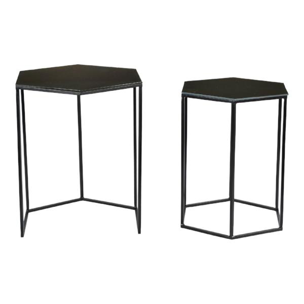 Polygon Accent Tables Set Of Two Accent Tables Moe's     Four Hands, Burke Decor, Mid Century Modern Furniture, Old Bones Furniture Company, Old Bones Co, Modern Mid Century, Designer Furniture, https://www.oldbonesco.com/