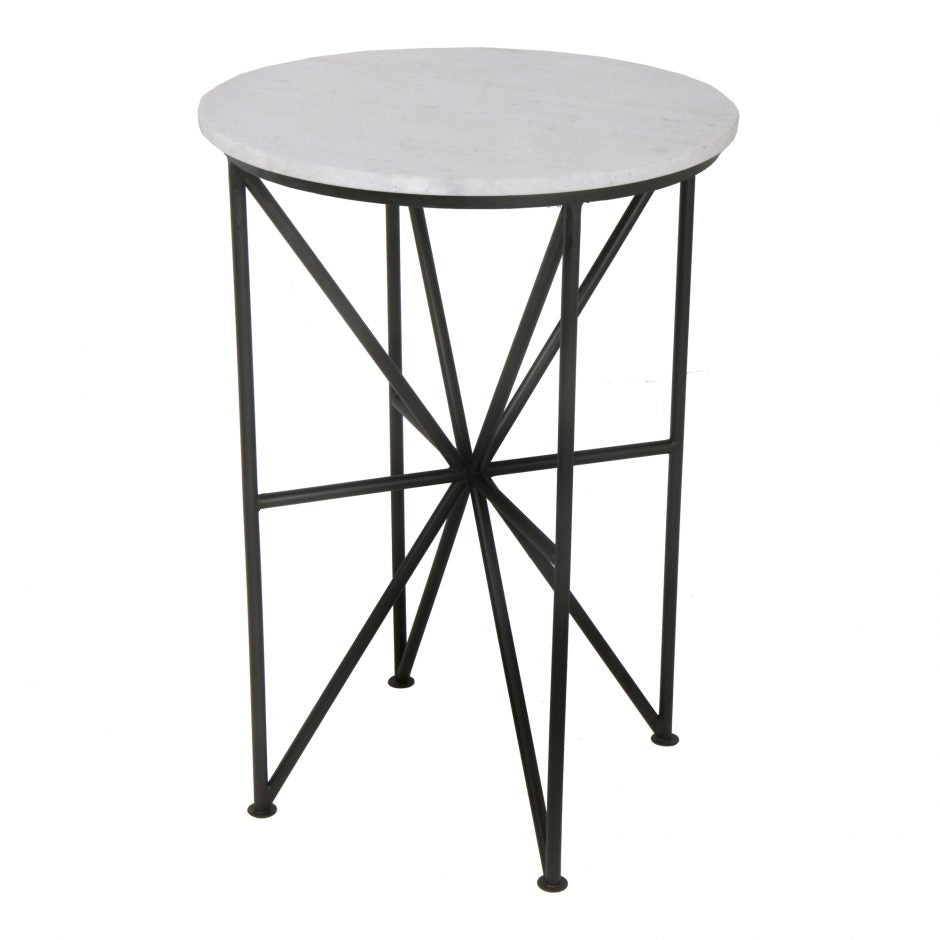 Quadrant Marble Accent Table Table Moe's     Four Hands, Burke Decor, Mid Century Modern Furniture, Old Bones Furniture Company, Old Bones Co, Modern Mid Century, Designer Furniture, https://www.oldbonesco.com/