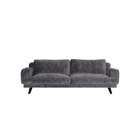 Evie Sofa Dark Grey Sofas Moe's     Four Hands, Burke Decor, Mid Century Modern Furniture, Old Bones Furniture Company, Old Bones Co, Modern Mid Century, Designer Furniture, https://www.oldbonesco.com/