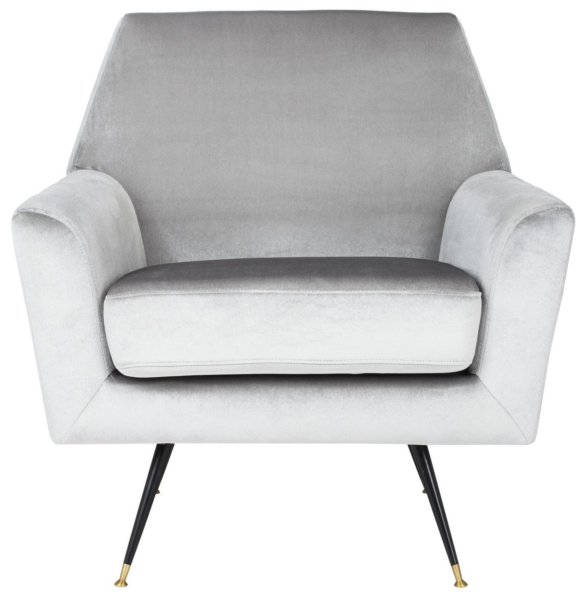 Nynette Velvet Retro Mid Century Accent Chair Chair Safavieh     Four Hands, Burke Decor, Mid Century Modern Furniture, Old Bones Furniture Company, Old Bones Co, Modern Mid Century, Designer Furniture, https://www.oldbonesco.com/