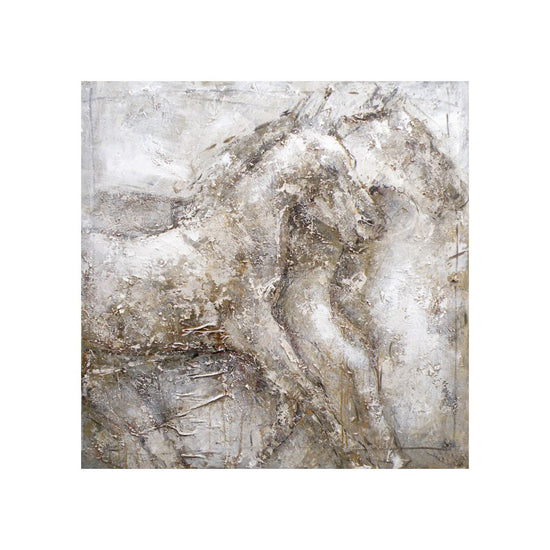 Load image into Gallery viewer, Horse Wall Decor Paintings Moe&amp;#39;s     Four Hands, Burke Decor, Mid Century Modern Furniture, Old Bones Furniture Company, Old Bones Co, Modern Mid Century, Designer Furniture, https://www.oldbonesco.com/

