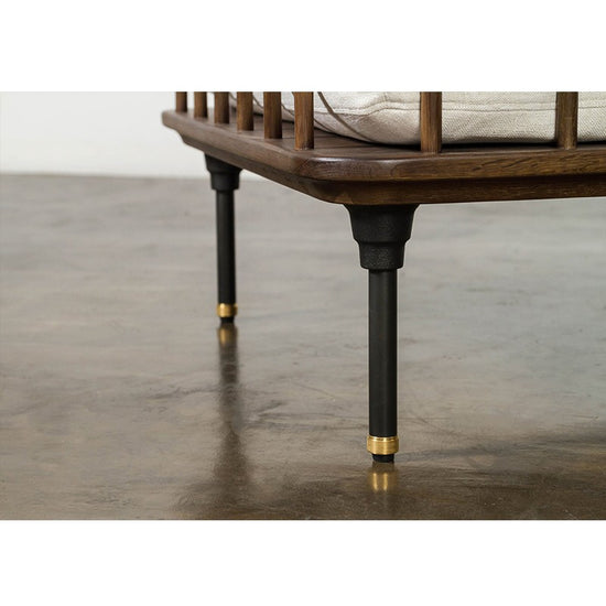 Distrikt Occasional Chair- Dark Oak Lounge Chair District Eight     Four Hands, Burke Decor, Mid Century Modern Furniture, Old Bones Furniture Company, Old Bones Co, Modern Mid Century, Designer Furniture, https://www.oldbonesco.com/