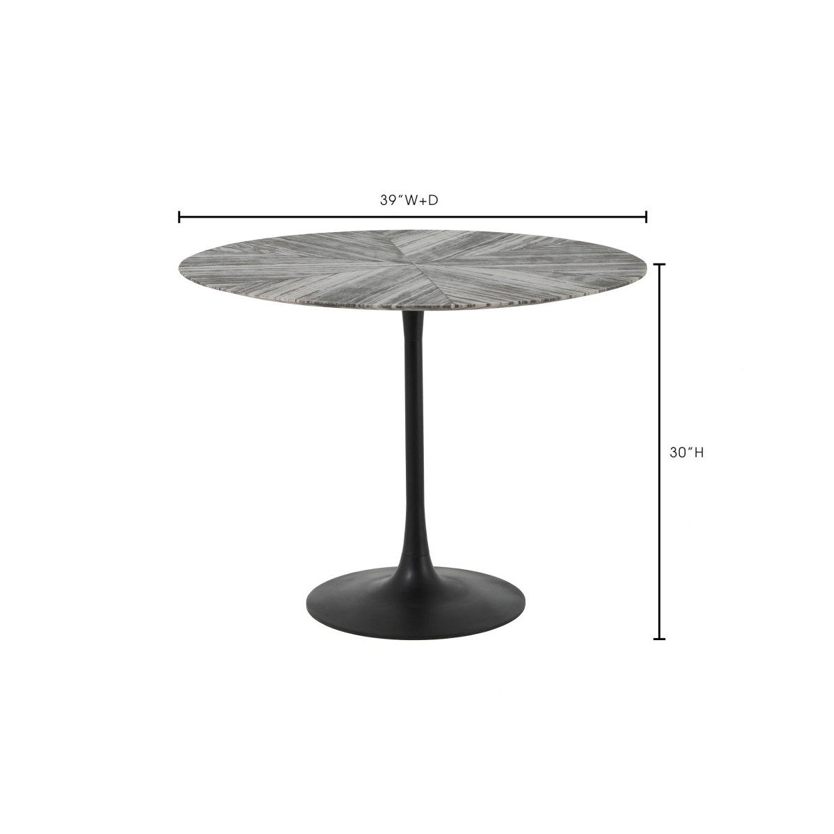 Nyles Marble Dining Table Dining Tables Moe's     Four Hands, Burke Decor, Mid Century Modern Furniture, Old Bones Furniture Company, Old Bones Co, Modern Mid Century, Designer Furniture, https://www.oldbonesco.com/