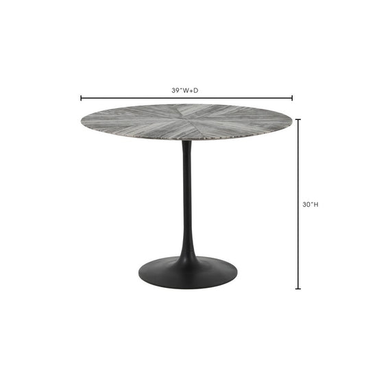 Nyles Marble Dining Table Dining Tables Moe's     Four Hands, Burke Decor, Mid Century Modern Furniture, Old Bones Furniture Company, Old Bones Co, Modern Mid Century, Designer Furniture, https://www.oldbonesco.com/