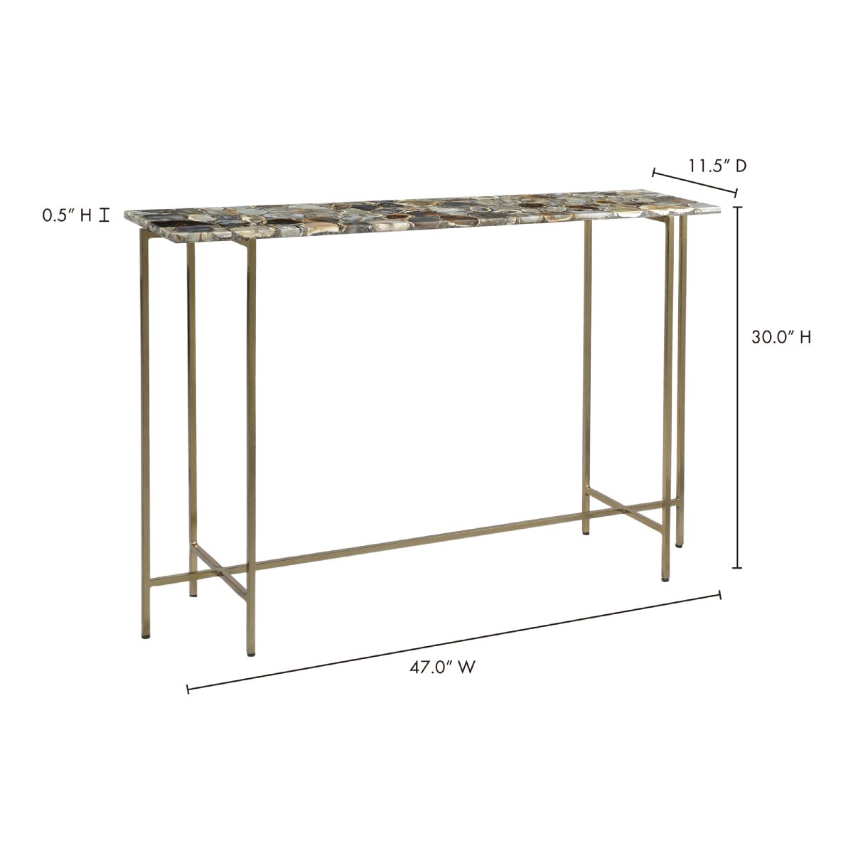 Agate Console Table Console Tables Moe's     Four Hands, Burke Decor, Mid Century Modern Furniture, Old Bones Furniture Company, Old Bones Co, Modern Mid Century, Designer Furniture, https://www.oldbonesco.com/