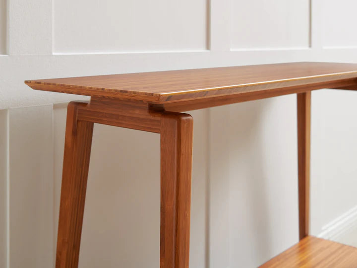 Load image into Gallery viewer, Antares Console Table - Amber Tables &amp;amp; Accessories Greenington     Four Hands, Mid Century Modern Furniture, Old Bones Furniture Company, Old Bones Co, Modern Mid Century, Designer Furniture, https://www.oldbonesco.com/
