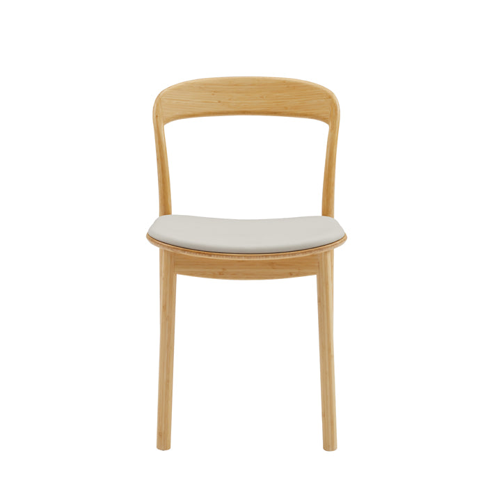 Load image into Gallery viewer, Hanna Dining Chair Leather Seat - Set Of 2 Dining Chairs Greenington     Four Hands, Mid Century Modern Furniture, Old Bones Furniture Company, Old Bones Co, Modern Mid Century, Designer Furniture, https://www.oldbonesco.com/
