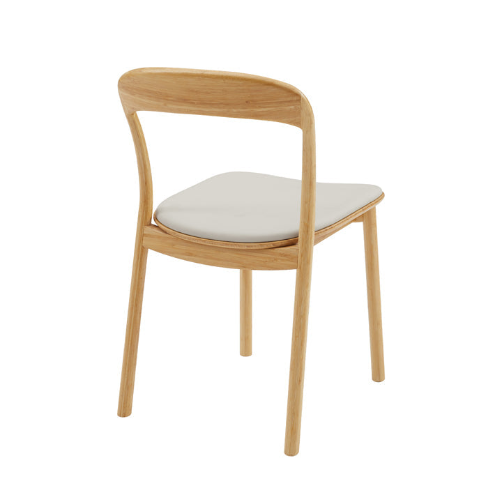 Load image into Gallery viewer, Hanna Dining Chair Leather Seat - Set Of 2 Dining Chairs Greenington     Four Hands, Mid Century Modern Furniture, Old Bones Furniture Company, Old Bones Co, Modern Mid Century, Designer Furniture, https://www.oldbonesco.com/
