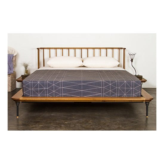 Distrikt Bed Hard Fumed Wood King Bed BED Nuevo     Four Hands, Burke Decor, Mid Century Modern Furniture, Old Bones Furniture Company, Old Bones Co, Modern Mid Century, Designer Furniture, https://www.oldbonesco.com/