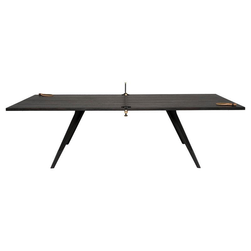 Load image into Gallery viewer, PING PONG TABLE GAMING TABLE EbonizedGAMING Nuevo  Ebonized   Four Hands, Mid Century Modern Furniture, Old Bones Furniture Company, Old Bones Co, Modern Mid Century, Designer Furniture, https://www.oldbonesco.com/
