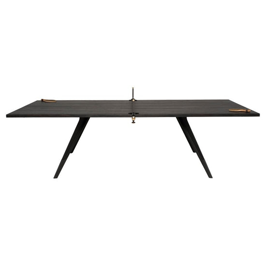 PING PONG TABLE GAMING TABLE EbonizedGAMING Nuevo  Ebonized   Four Hands, Mid Century Modern Furniture, Old Bones Furniture Company, Old Bones Co, Modern Mid Century, Designer Furniture, https://www.oldbonesco.com/