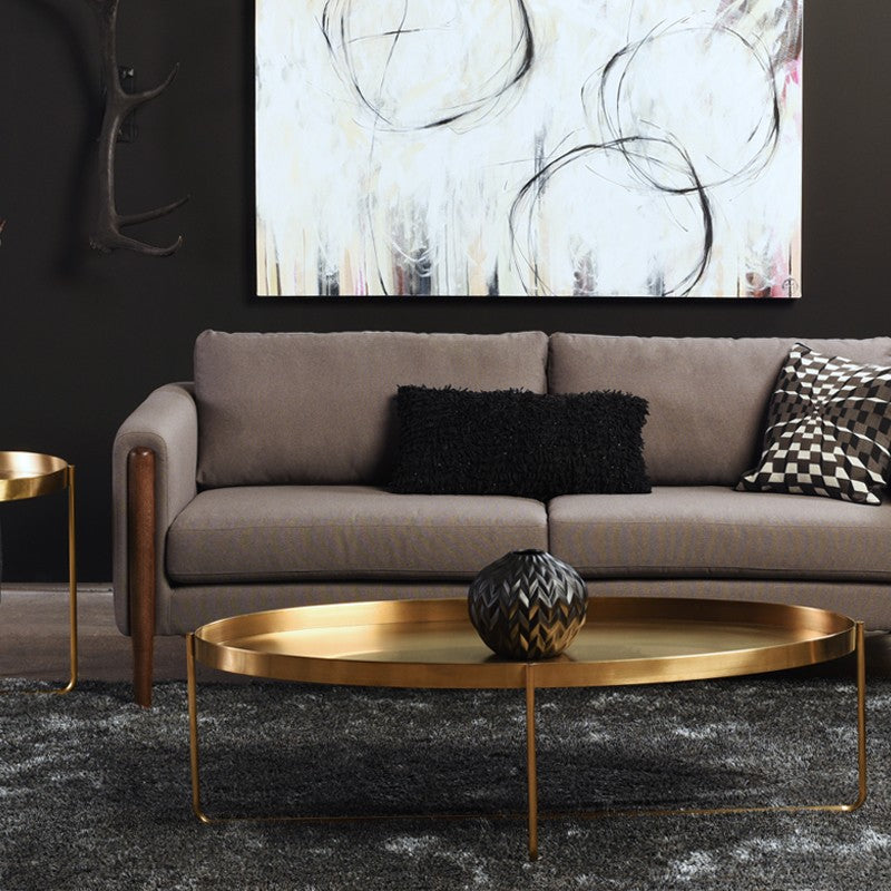 Gaultier Gold Metal Oval Coffee Table TABLE Nuevo     Four Hands, Burke Decor, Mid Century Modern Furniture, Old Bones Furniture Company, Old Bones Co, Modern Mid Century, Designer Furniture, https://www.oldbonesco.com/