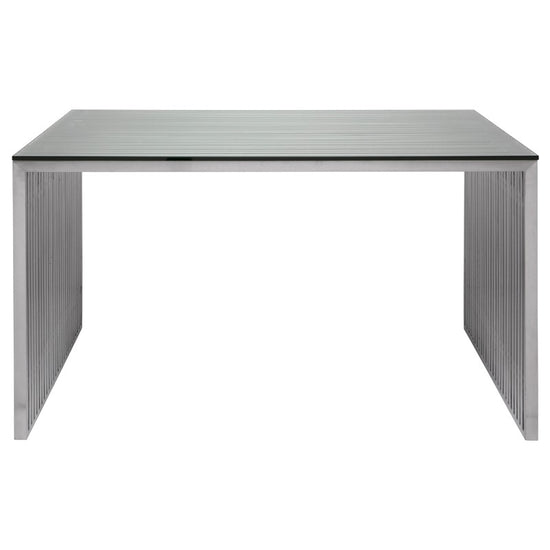 Amici Clear Glass Desk Table TABLE Nuevo     Four Hands, Burke Decor, Mid Century Modern Furniture, Old Bones Furniture Company, Old Bones Co, Modern Mid Century, Designer Furniture, https://www.oldbonesco.com/