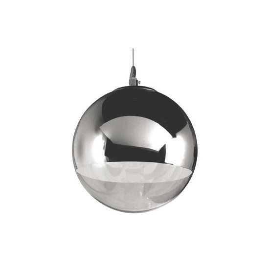 Diego Jr. Silver Glass Pendant Lighting LIGHTING Nuevo     Four Hands, Burke Decor, Mid Century Modern Furniture, Old Bones Furniture Company, Old Bones Co, Modern Mid Century, Designer Furniture, https://www.oldbonesco.com/