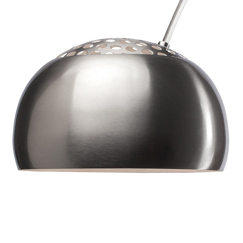 Cora Silver Metal Floor Lighting - Black Marble Base LIGHTING Nuevo     Four Hands, Burke Decor, Mid Century Modern Furniture, Old Bones Furniture Company, Old Bones Co, Modern Mid Century, Designer Furniture, https://www.oldbonesco.com/