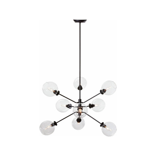 Atom Clear Glass Pendant Lighting LIGHTING Nuevo     Four Hands, Burke Decor, Mid Century Modern Furniture, Old Bones Furniture Company, Old Bones Co, Modern Mid Century, Designer Furniture, https://www.oldbonesco.com/