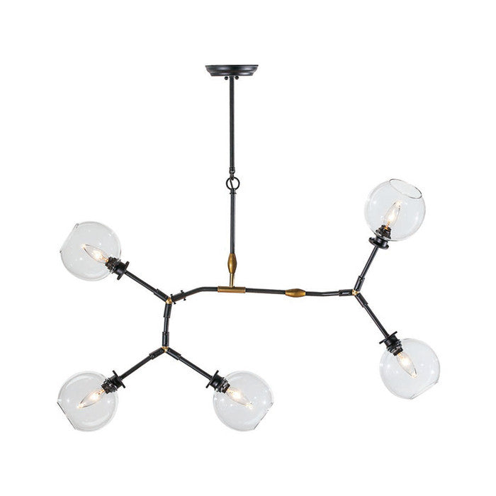 Atom 5 Pendant Lighting-clear LIGHTING Nuevo     Four Hands, Burke Decor, Mid Century Modern Furniture, Old Bones Furniture Company, Old Bones Co, Modern Mid Century, Designer Furniture, https://www.oldbonesco.com/