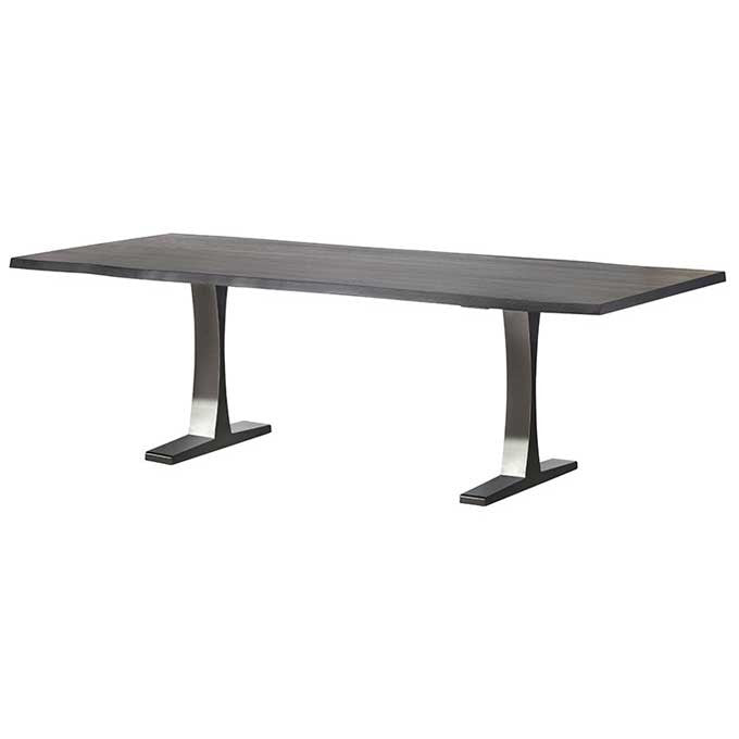 Toulouse Oxidized Grey Wood Dining Table TABLE Nuevo     Four Hands, Burke Decor, Mid Century Modern Furniture, Old Bones Furniture Company, Old Bones Co, Modern Mid Century, Designer Furniture, https://www.oldbonesco.com/