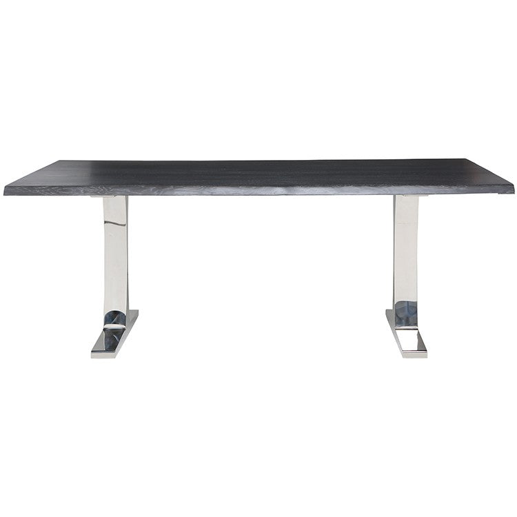 Toulouse Oxidized Grey Wood Dining Table TABLE Nuevo     Four Hands, Burke Decor, Mid Century Modern Furniture, Old Bones Furniture Company, Old Bones Co, Modern Mid Century, Designer Furniture, https://www.oldbonesco.com/