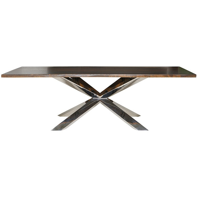 Couture Seared Wood Dining Table Dining Table Nuevo     Four Hands, Burke Decor, Mid Century Modern Furniture, Old Bones Furniture Company, Old Bones Co, Modern Mid Century, Designer Furniture, https://www.oldbonesco.com/