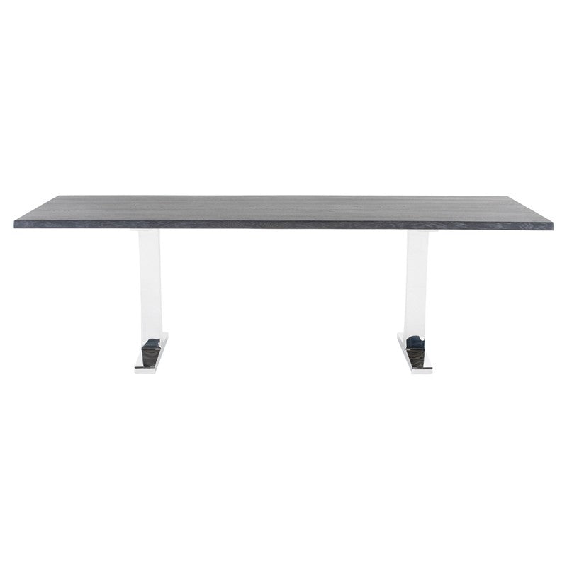 Load image into Gallery viewer, Toulouse Oxidized Grey Wood Dining Table TABLE Nuevo     Four Hands, Burke Decor, Mid Century Modern Furniture, Old Bones Furniture Company, Old Bones Co, Modern Mid Century, Designer Furniture, https://www.oldbonesco.com/
