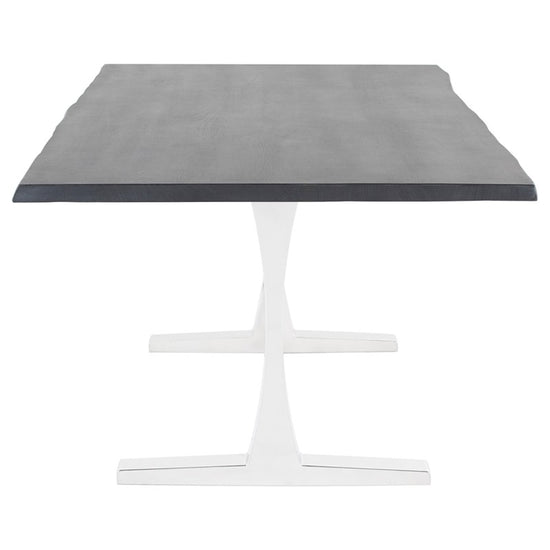 Toulouse Oxidized Grey Wood Dining Table TABLE Nuevo     Four Hands, Burke Decor, Mid Century Modern Furniture, Old Bones Furniture Company, Old Bones Co, Modern Mid Century, Designer Furniture, https://www.oldbonesco.com/