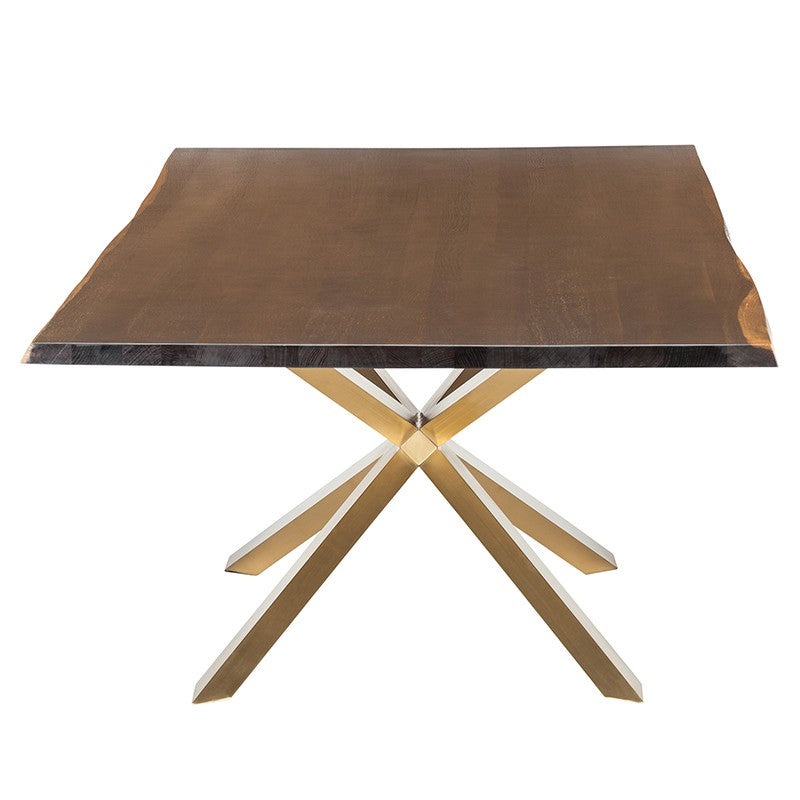 Couture Seared Wood Dining Table Dining Table Nuevo     Four Hands, Mid Century Modern Furniture, Old Bones Furniture Company, Old Bones Co, Modern Mid Century, Designer Furniture, https://www.oldbonesco.com/