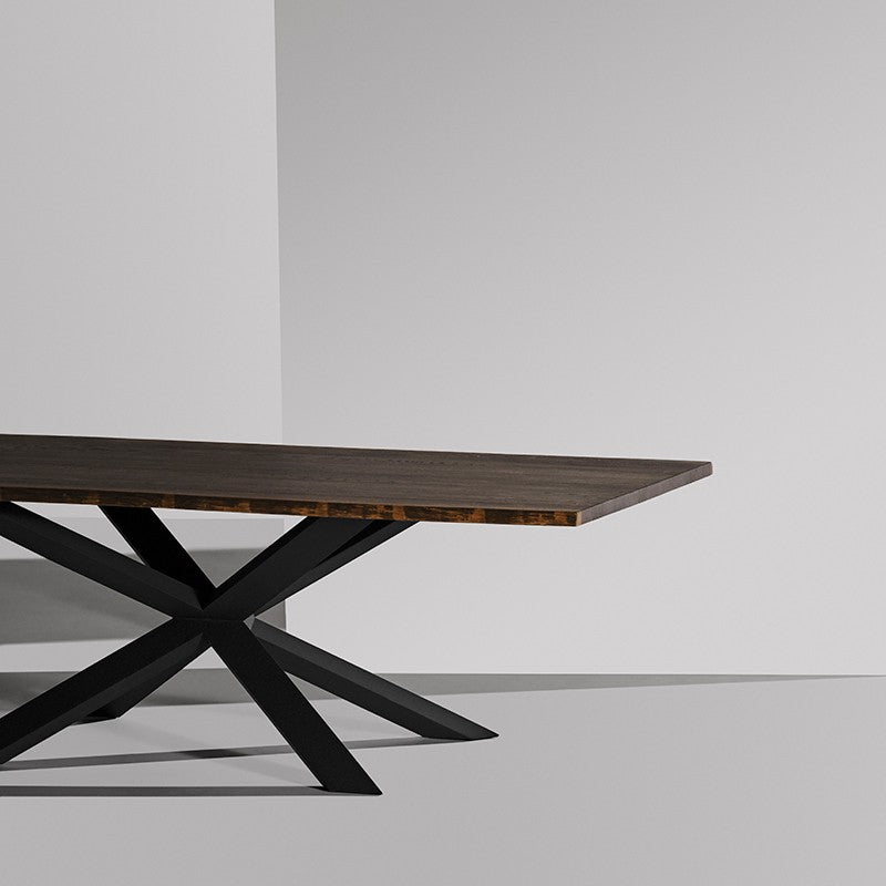 Couture Seared Wood Dining Table Dining Table Nuevo     Four Hands, Mid Century Modern Furniture, Old Bones Furniture Company, Old Bones Co, Modern Mid Century, Designer Furniture, https://www.oldbonesco.com/