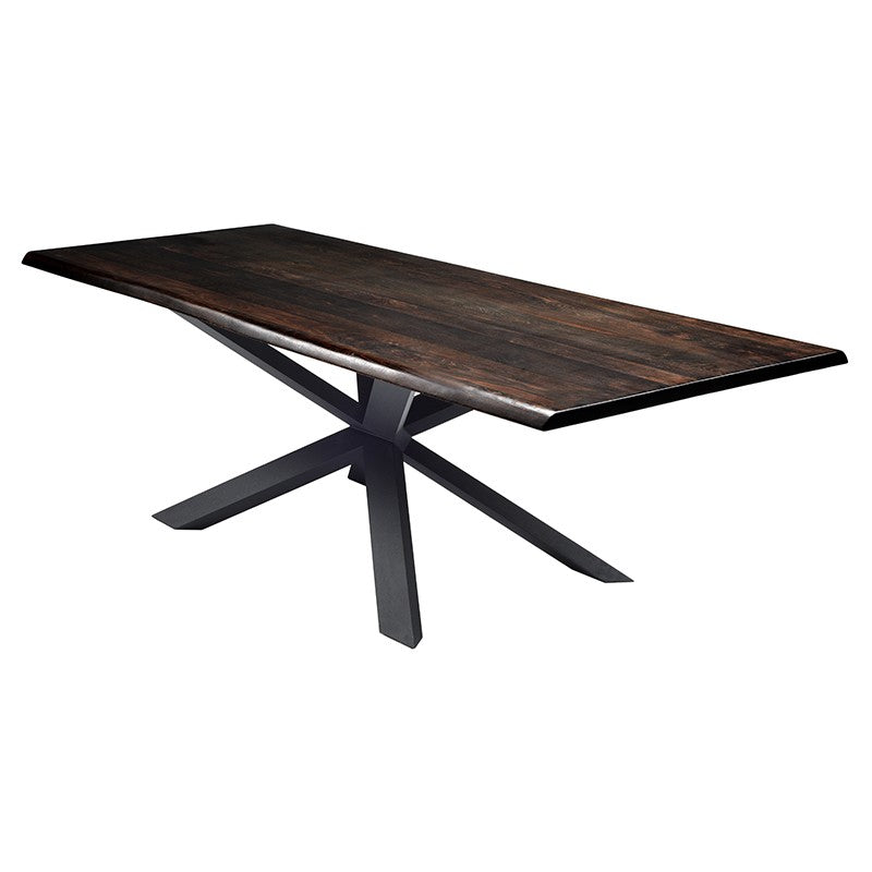 Couture Seared Wood Dining Table Dining Table Nuevo     Four Hands, Mid Century Modern Furniture, Old Bones Furniture Company, Old Bones Co, Modern Mid Century, Designer Furniture, https://www.oldbonesco.com/