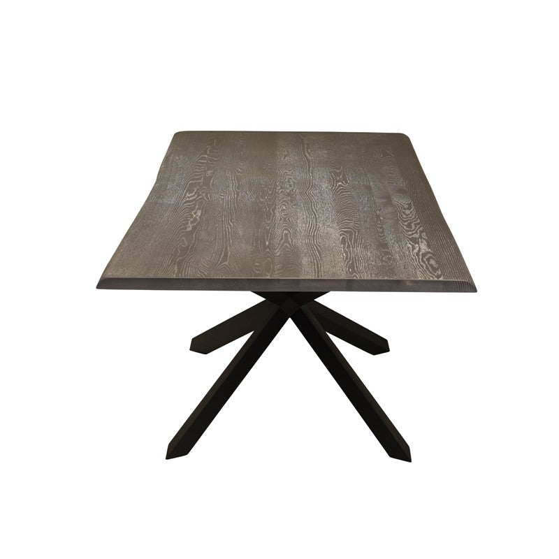 Load image into Gallery viewer, Couture Oxidized Grey Wood Dining Table Dining Table Nuevo     Four Hands, Mid Century Modern Furniture, Old Bones Furniture Company, Old Bones Co, Modern Mid Century, Designer Furniture, https://www.oldbonesco.com/
