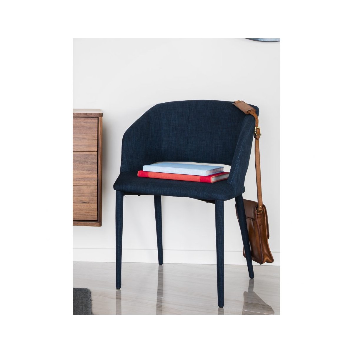 William Dining Chair Navy Blue Dining Chairs Moe's     Four Hands, Burke Decor, Mid Century Modern Furniture, Old Bones Furniture Company, Old Bones Co, Modern Mid Century, Designer Furniture, https://www.oldbonesco.com/