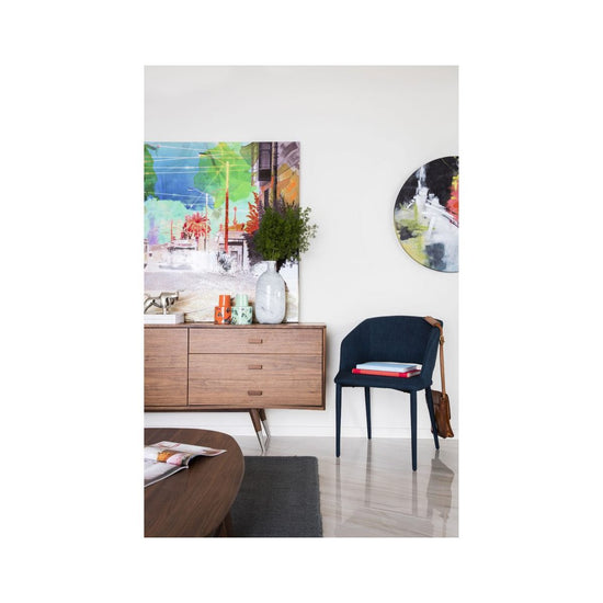 William Dining Chair Navy Blue Dining Chairs Moe's     Four Hands, Burke Decor, Mid Century Modern Furniture, Old Bones Furniture Company, Old Bones Co, Modern Mid Century, Designer Furniture, https://www.oldbonesco.com/